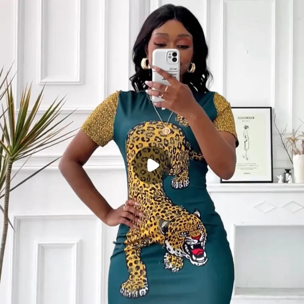 X-Large tiger dress #1421 - Picture 4 of 9